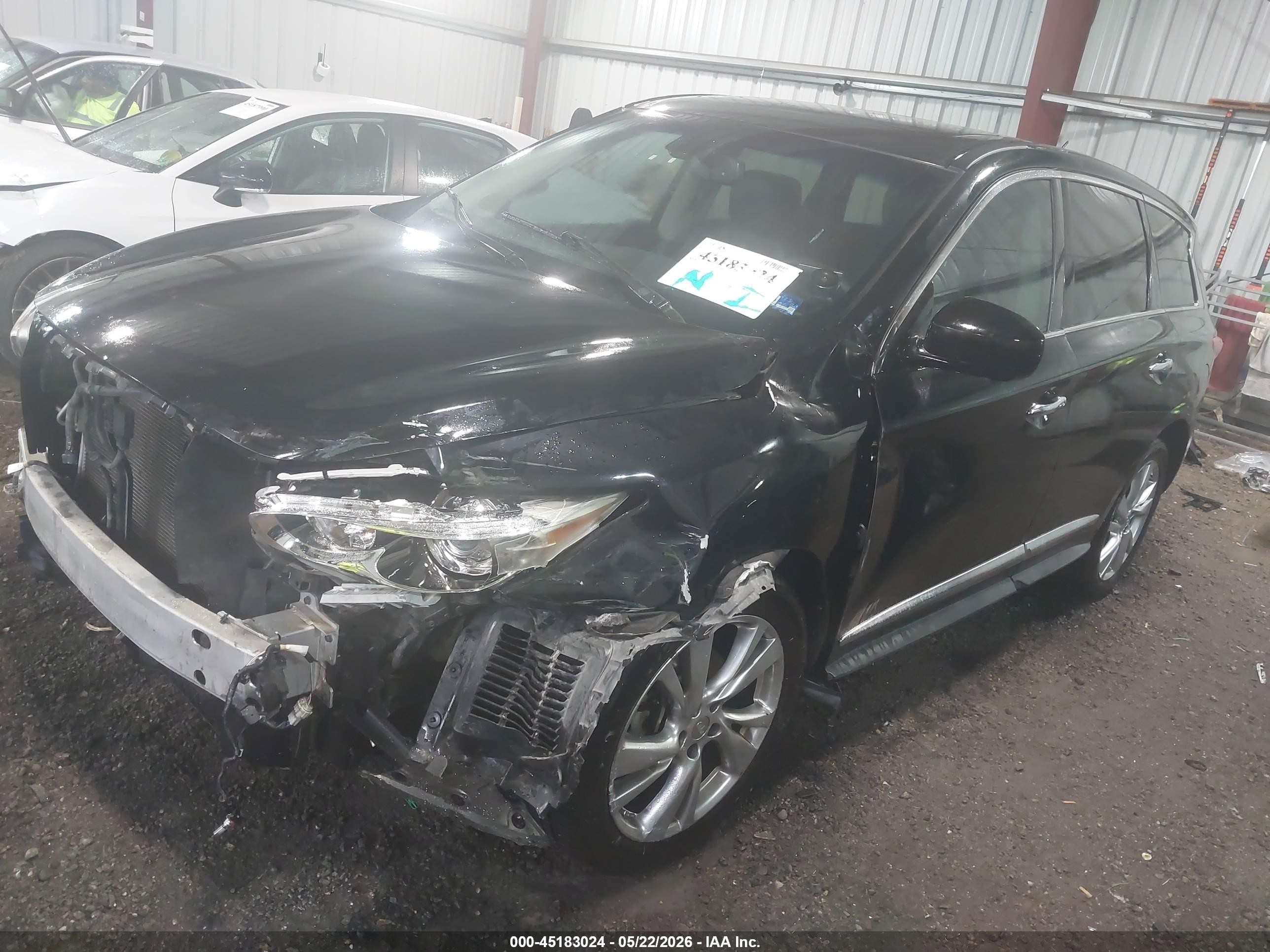 2013 Infiniti Jx35   Black vin: 5N1AL0MN0DC310327