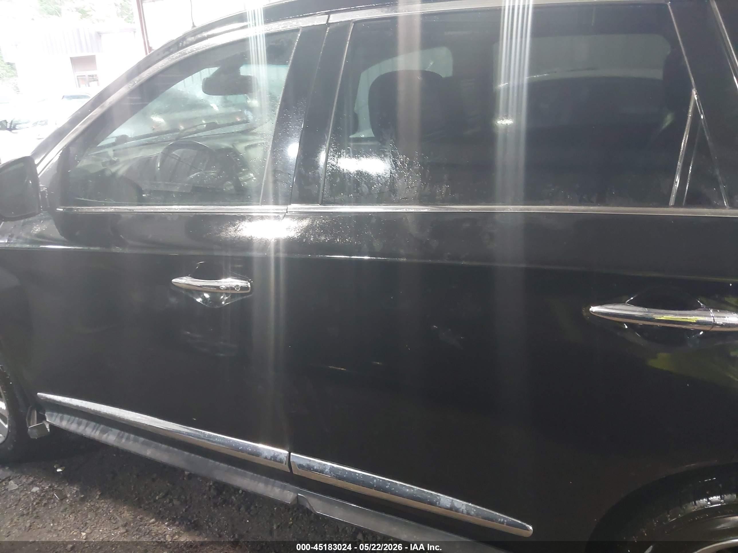 2013 Infiniti Jx35   Black vin: 5N1AL0MN0DC310327