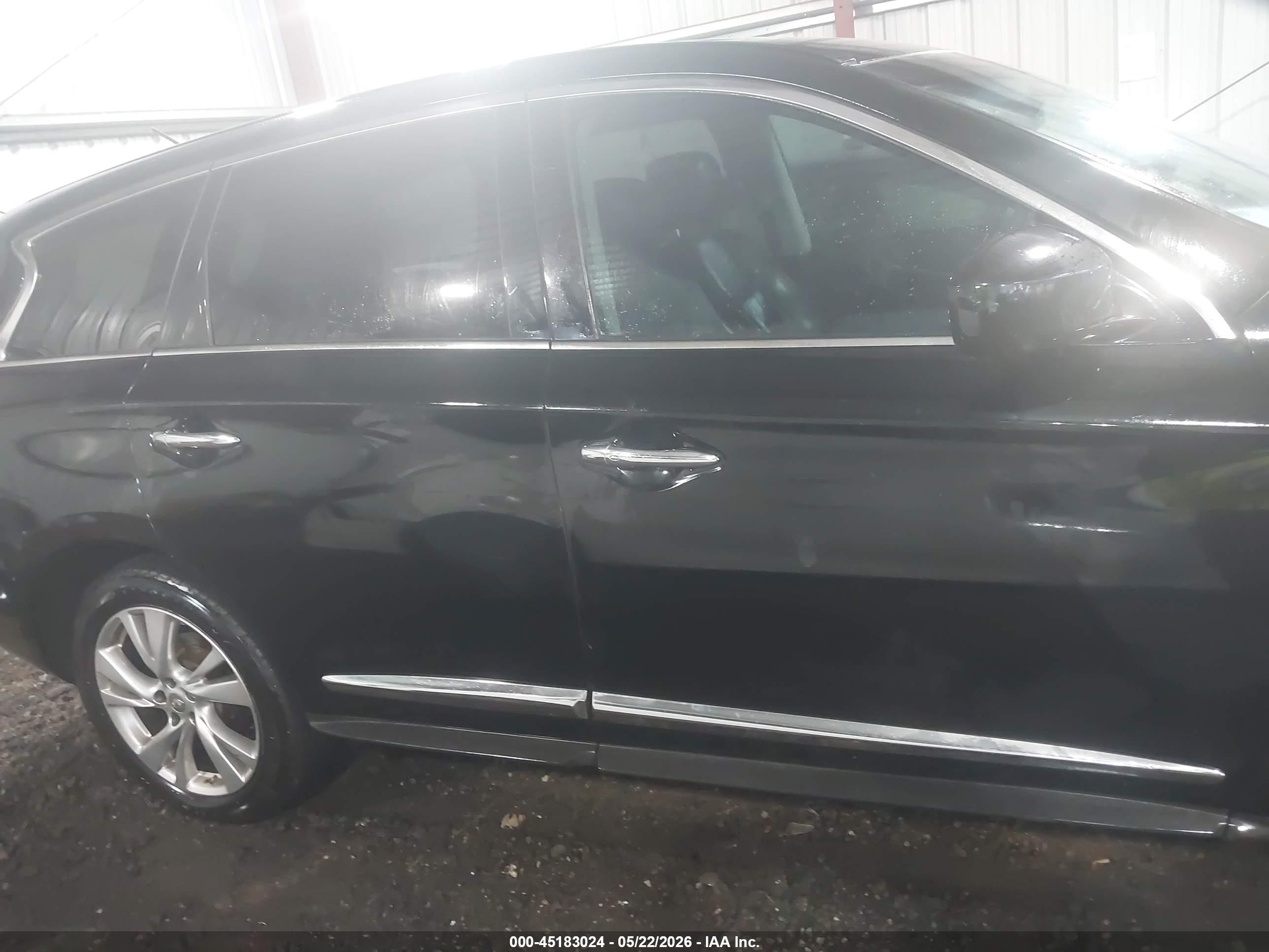 2013 Infiniti Jx35   Black vin: 5N1AL0MN0DC310327