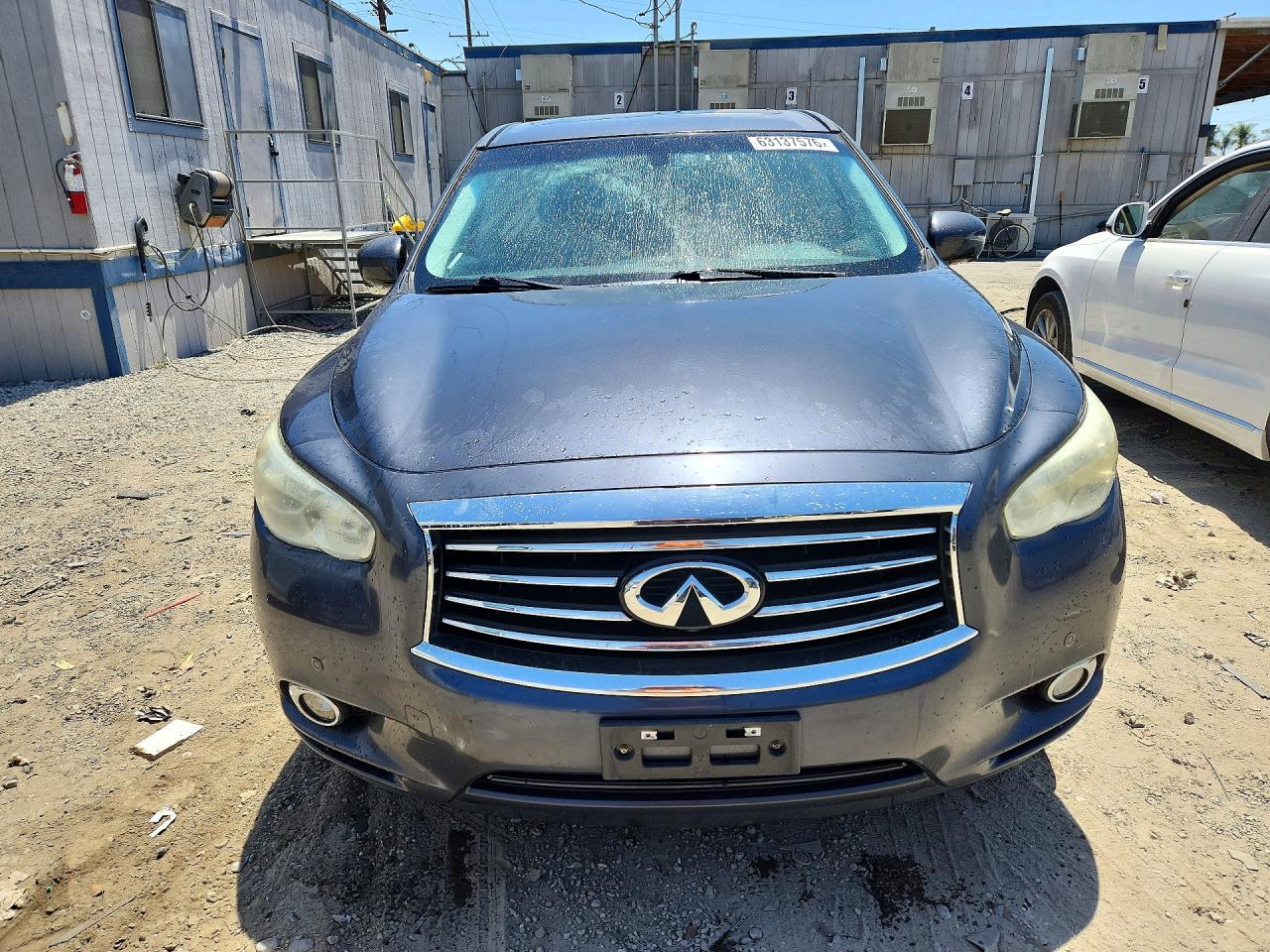 2013 Infiniti Jx35 Base Gray vin: 5N1AL0MN0DC336880