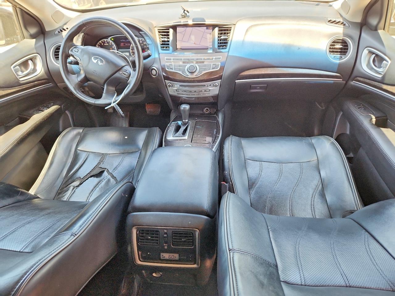 2013 Infiniti Jx35 Base Gray vin: 5N1AL0MN0DC336880