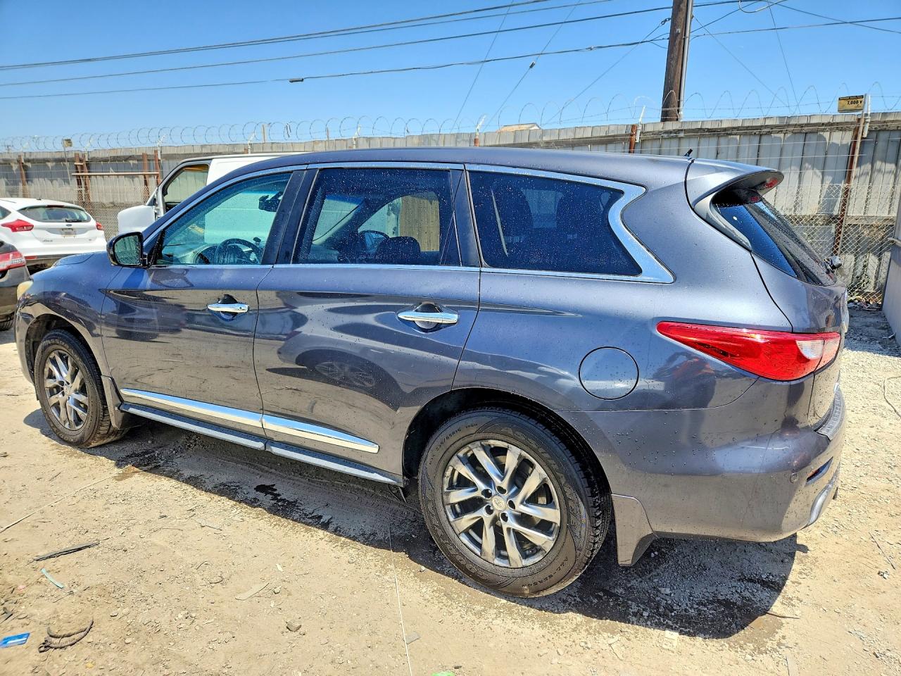 2013 Infiniti Jx35 Base Gray vin: 5N1AL0MN0DC336880