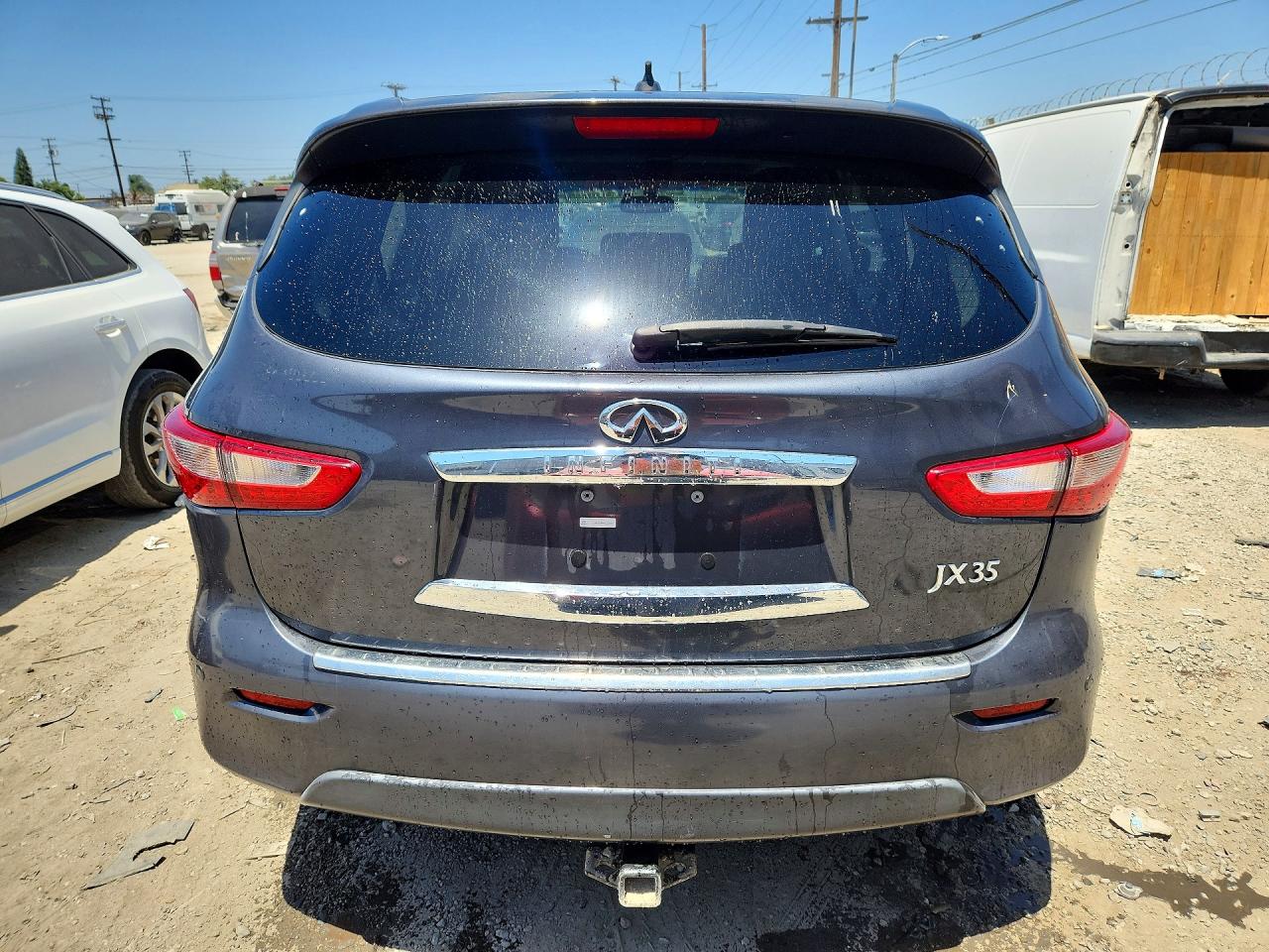 2013 Infiniti Jx35 Base Gray vin: 5N1AL0MN0DC336880