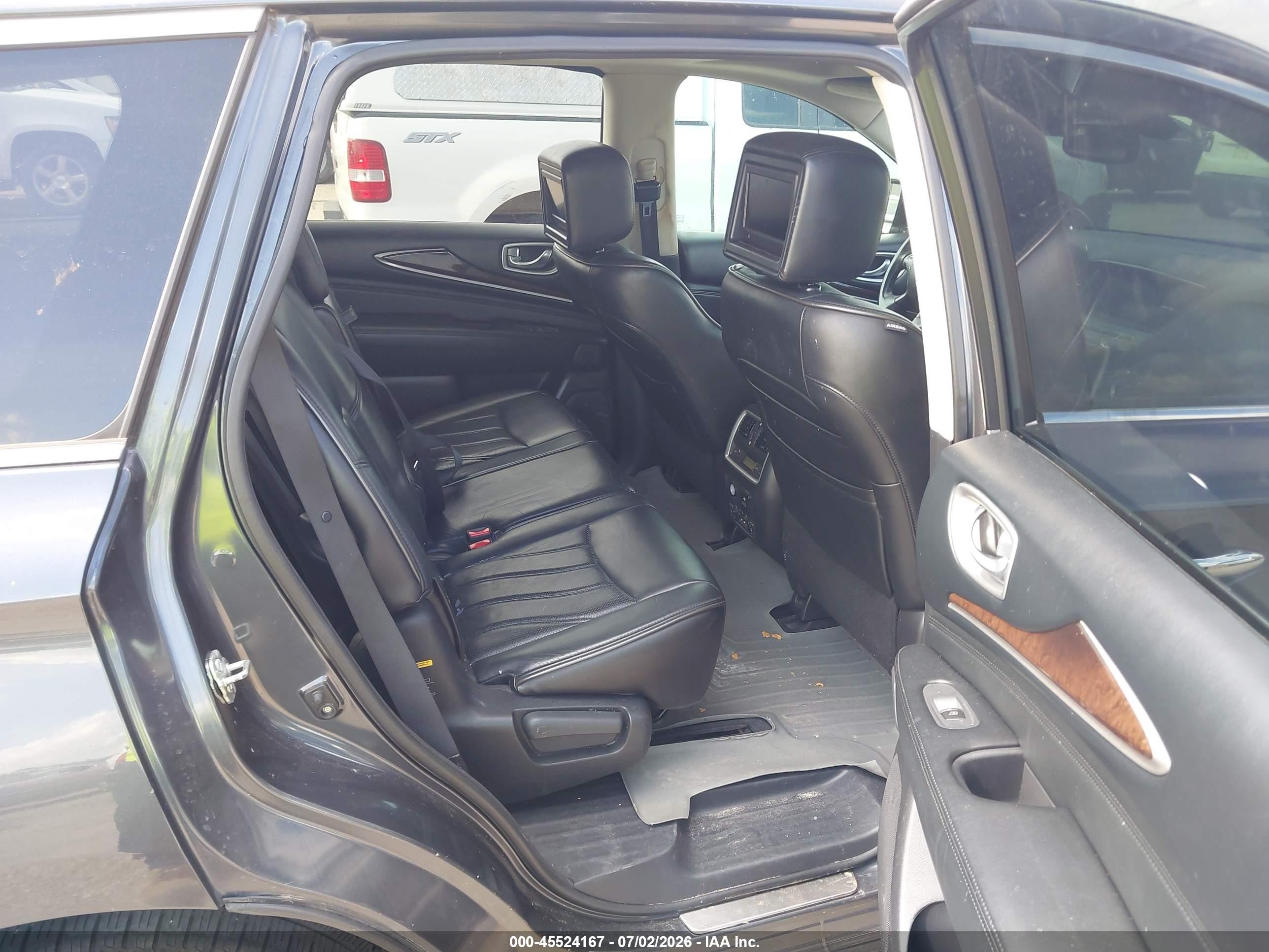 2014 Infiniti Qx60 Gray vin: 5N1AL0MN0EC501733
