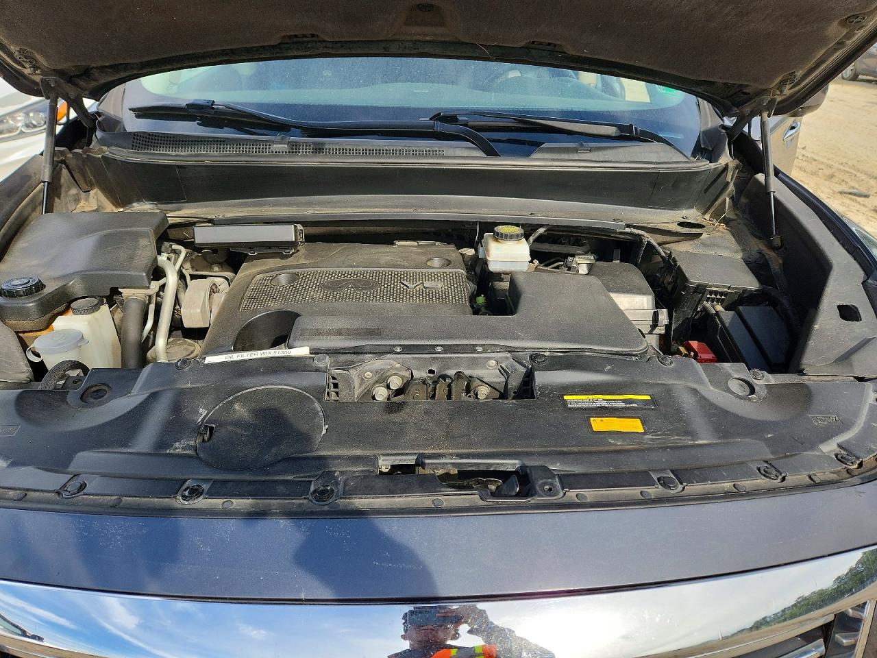 2014 Infiniti Qx60 Base Gray vin: 5N1AL0MN0EC514952