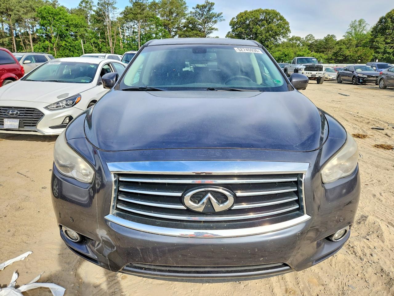 2014 Infiniti Qx60 Base Gray vin: 5N1AL0MN0EC514952