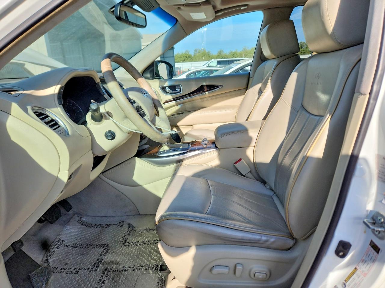2014 Infiniti Qx60 Base White vin: 5N1AL0MN0EC517432