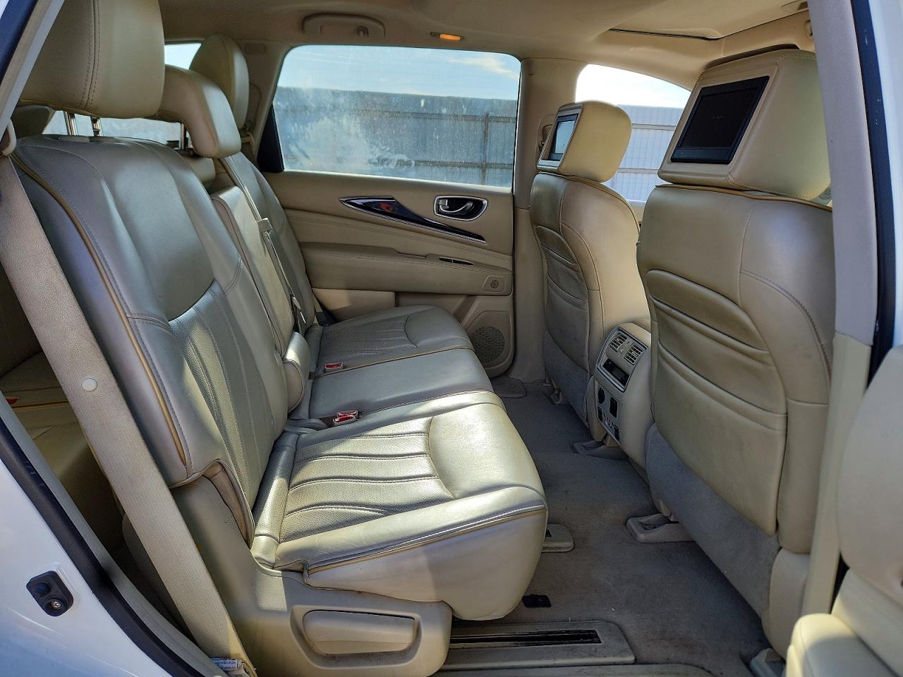 2014 Infiniti Qx60 Base White vin: 5N1AL0MN0EC517432