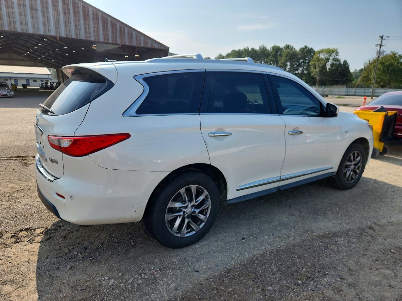 2014 Infiniti Qx60 Base White vin: 5N1AL0MN0EC523991