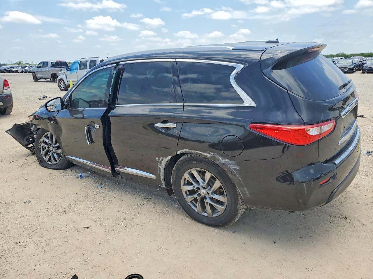 2014 Infiniti Qx60 Base Black vin: 5N1AL0MN0EC553024