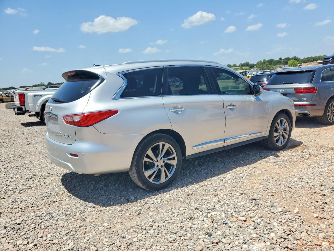 2014 Infiniti Qx60 Base Silver vin: 5N1AL0MN0EC554383