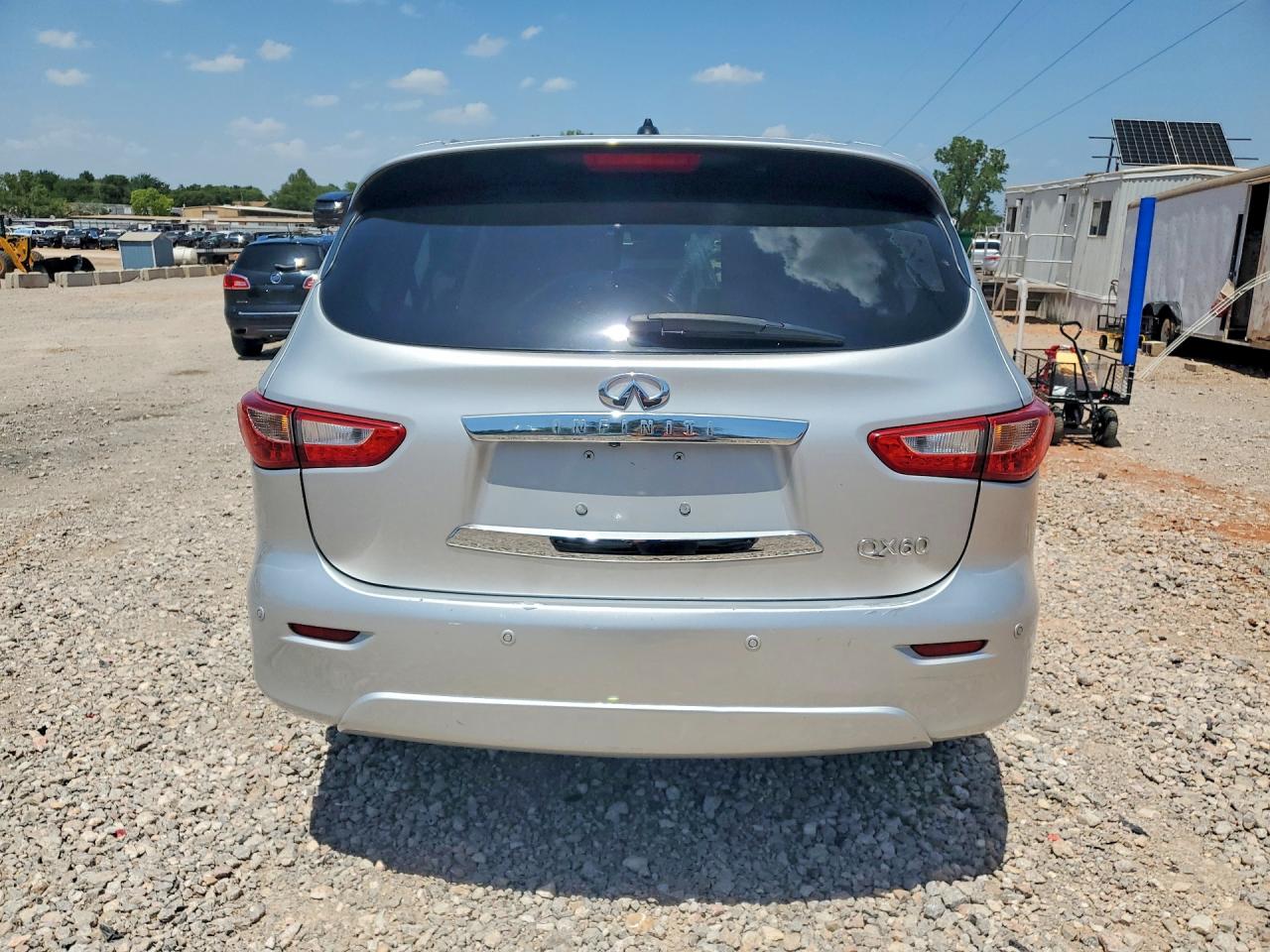 2014 Infiniti Qx60 Base Silver vin: 5N1AL0MN0EC554383