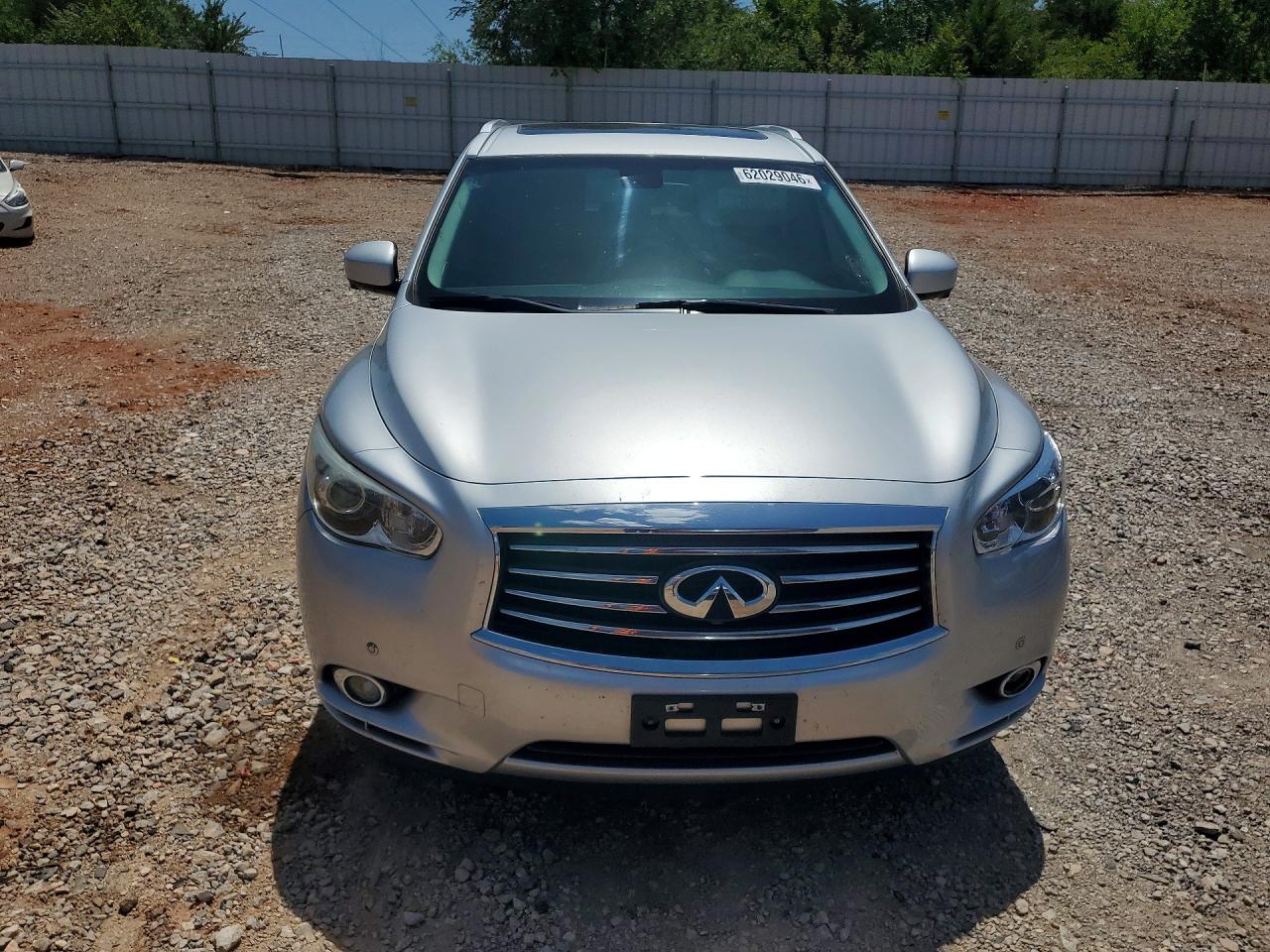 2014 Infiniti Qx60 Base Silver vin: 5N1AL0MN0EC554383