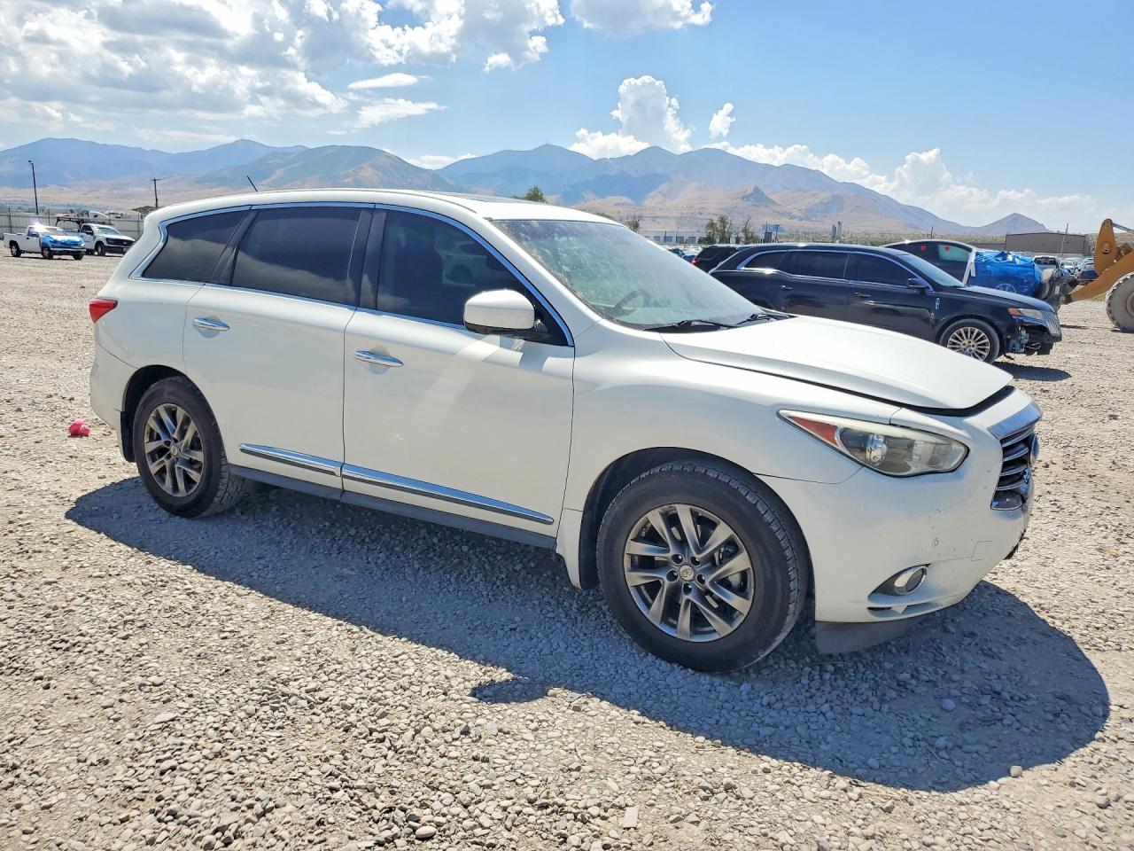 2015 Infiniti Qx60 Base Белый vin: 5N1AL0MN0FC503922
