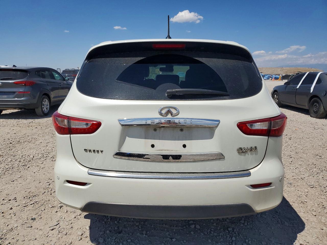 2015 Infiniti Qx60 Base Белый vin: 5N1AL0MN0FC503922
