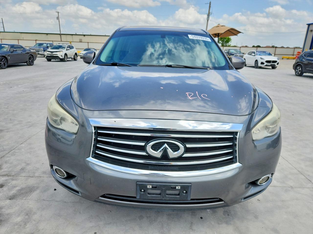2015 Infiniti Qx60 Base Gray vin: 5N1AL0MN0FC506416
