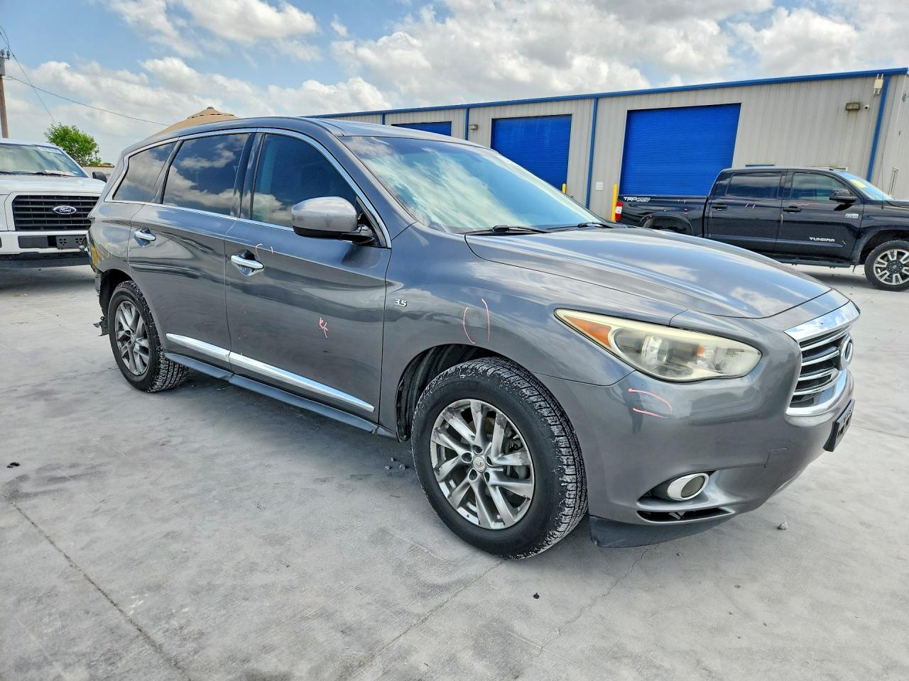 2015 Infiniti Qx60 Base Gray vin: 5N1AL0MN0FC506416