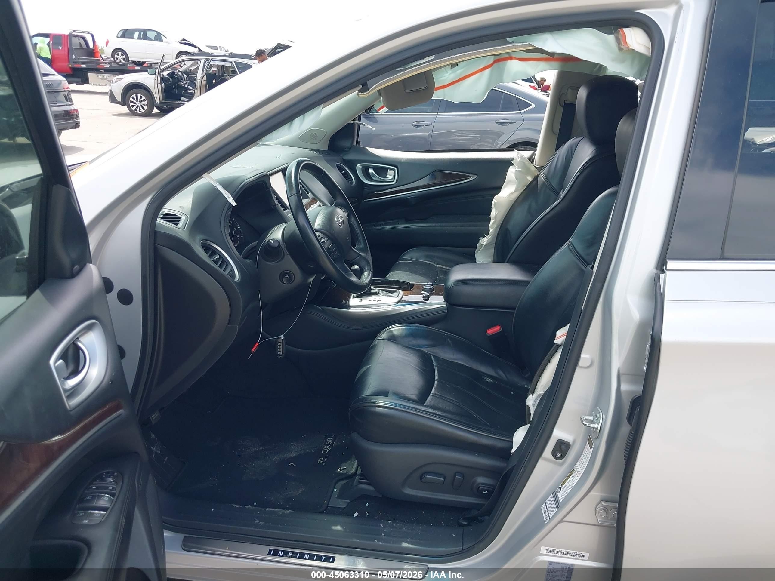 2015 Infiniti Qx60   Silver vin: 5N1AL0MN0FC518839