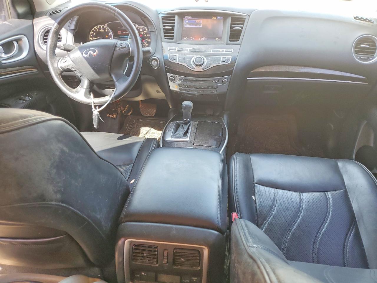 2015 Infiniti Qx60 Base White vin: 5N1AL0MN0FC523992