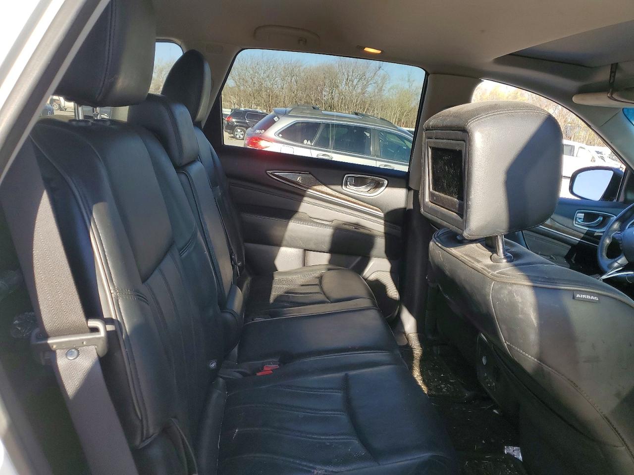 2015 Infiniti Qx60 Base White vin: 5N1AL0MN0FC523992