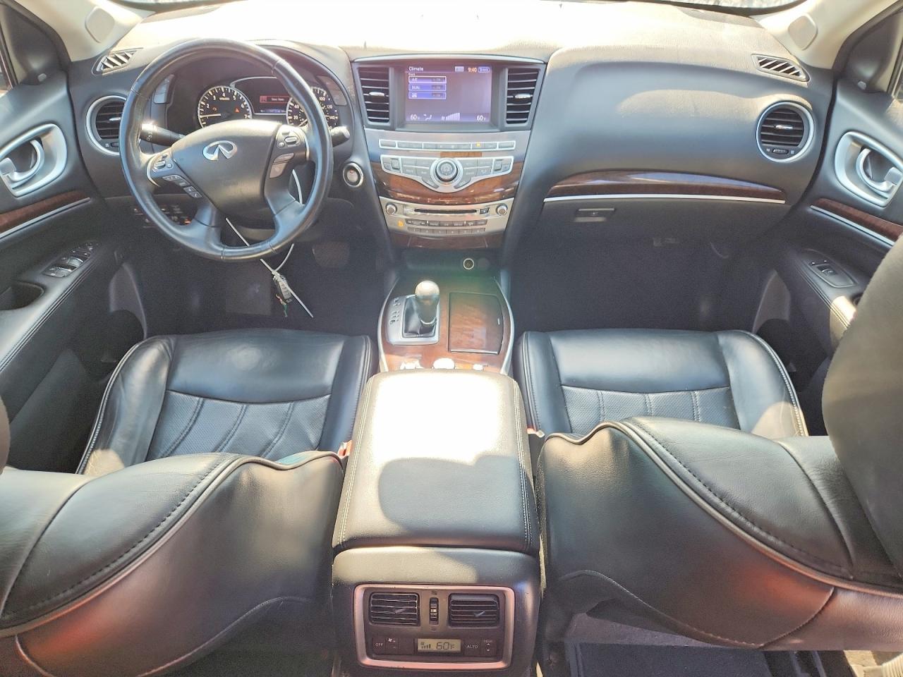 2015 Infiniti Qx60 Base White vin: 5N1AL0MN0FC524799
