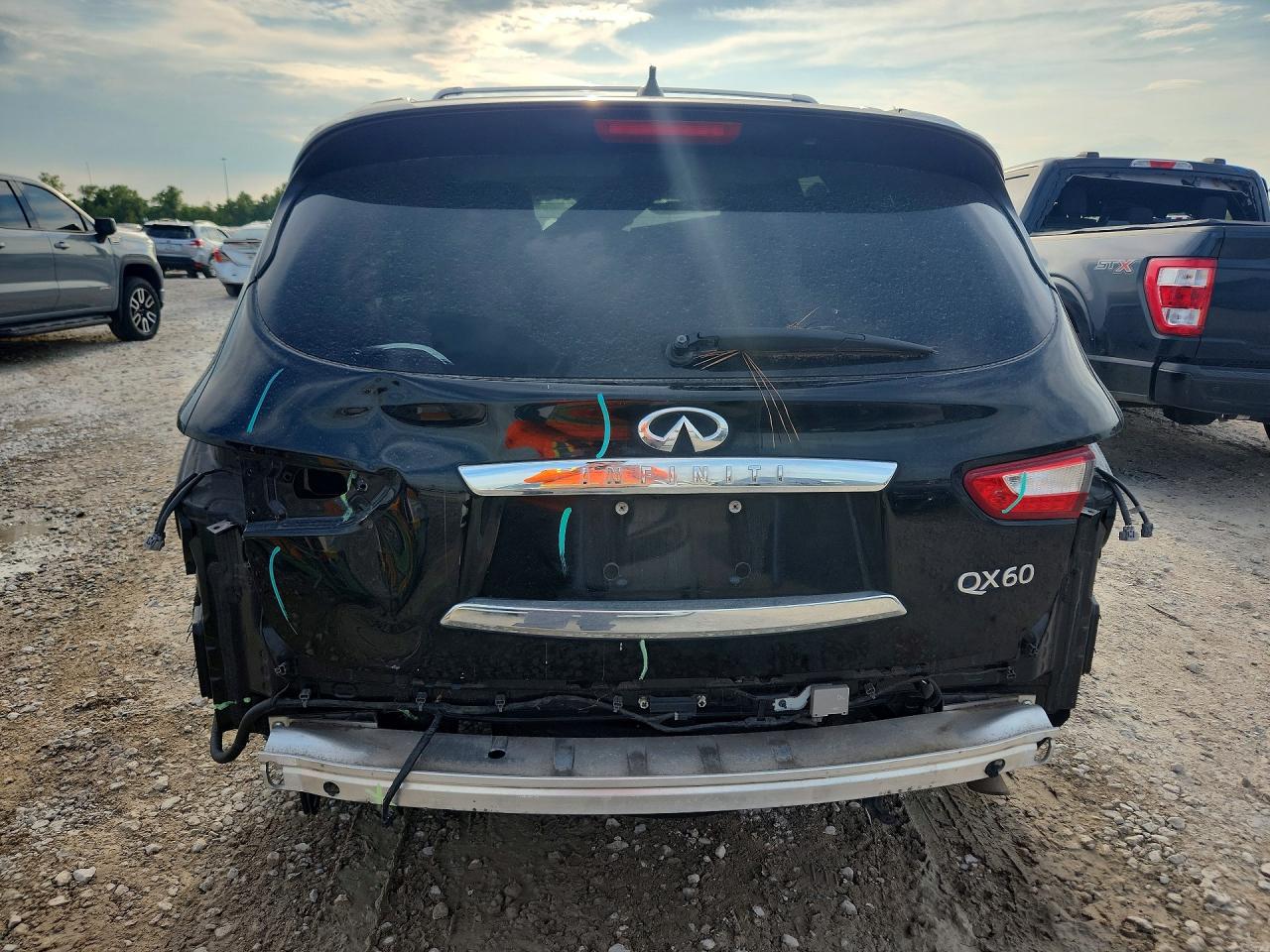 2015 Infiniti Qx60 Base Black vin: 5N1AL0MN0FC529033