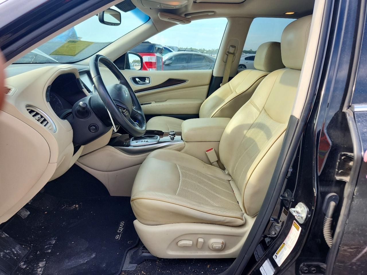 2015 Infiniti Qx60 Base Black vin: 5N1AL0MN0FC529033