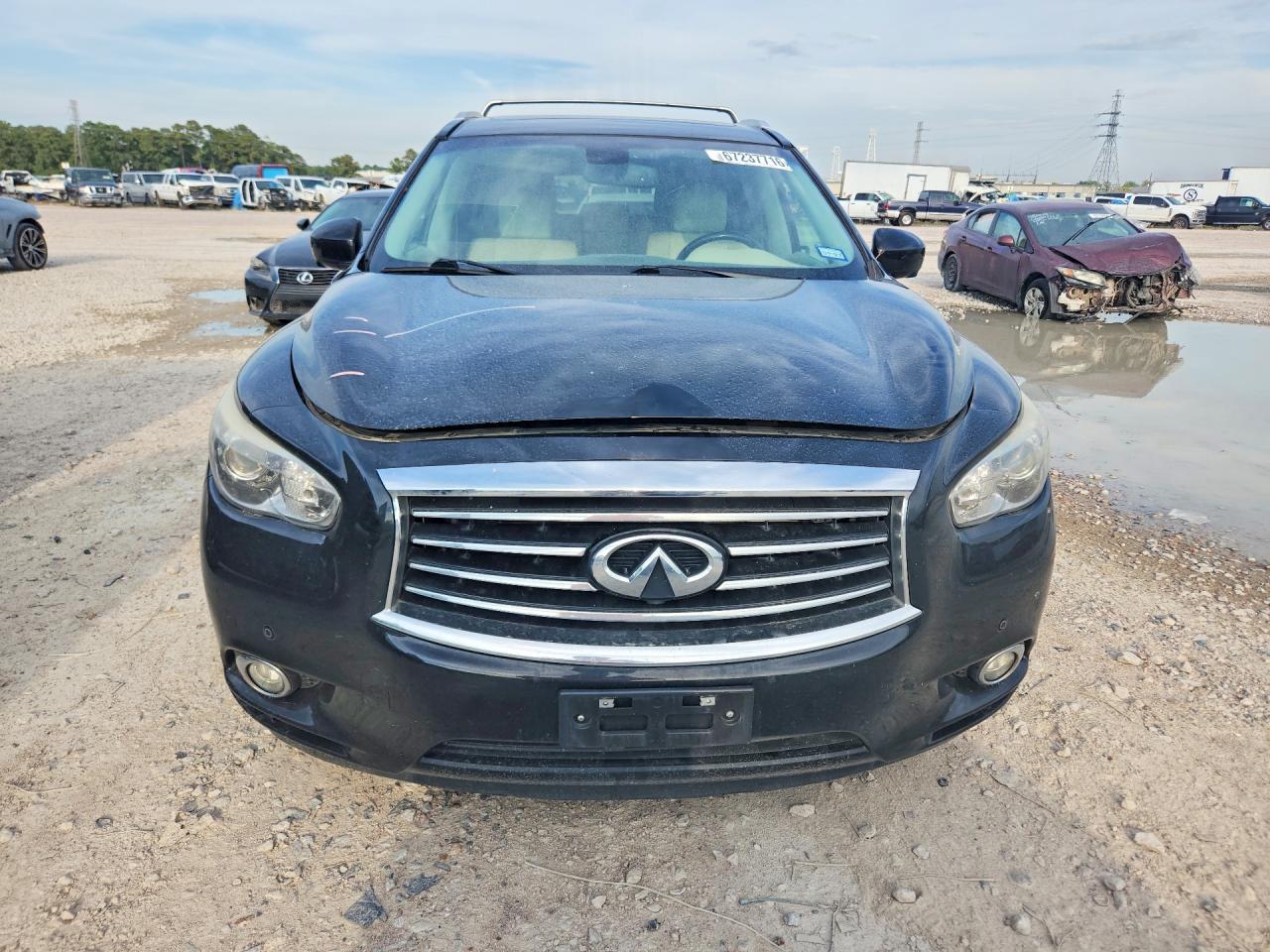 2015 Infiniti Qx60 Base Black vin: 5N1AL0MN0FC529033
