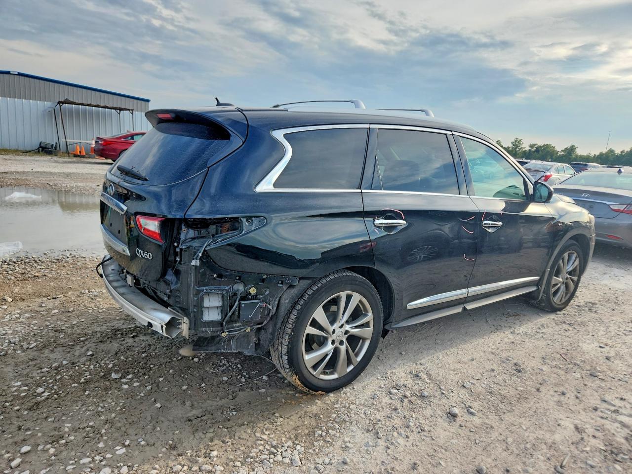2015 Infiniti Qx60 Base Black vin: 5N1AL0MN0FC529033