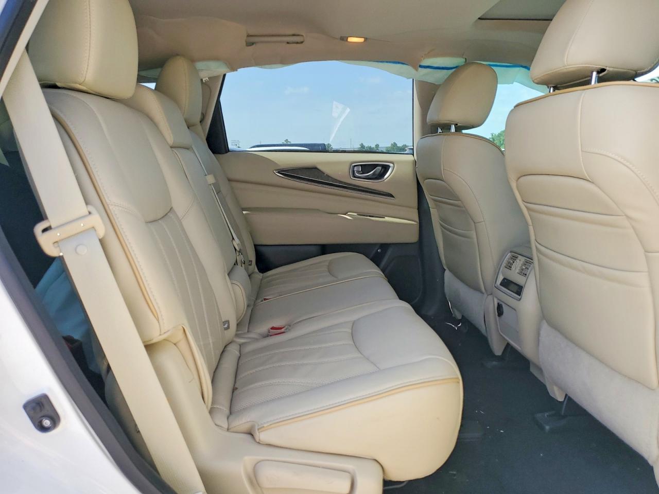 2015 Infiniti Qx60 Base White vin: 5N1AL0MN0FC537018