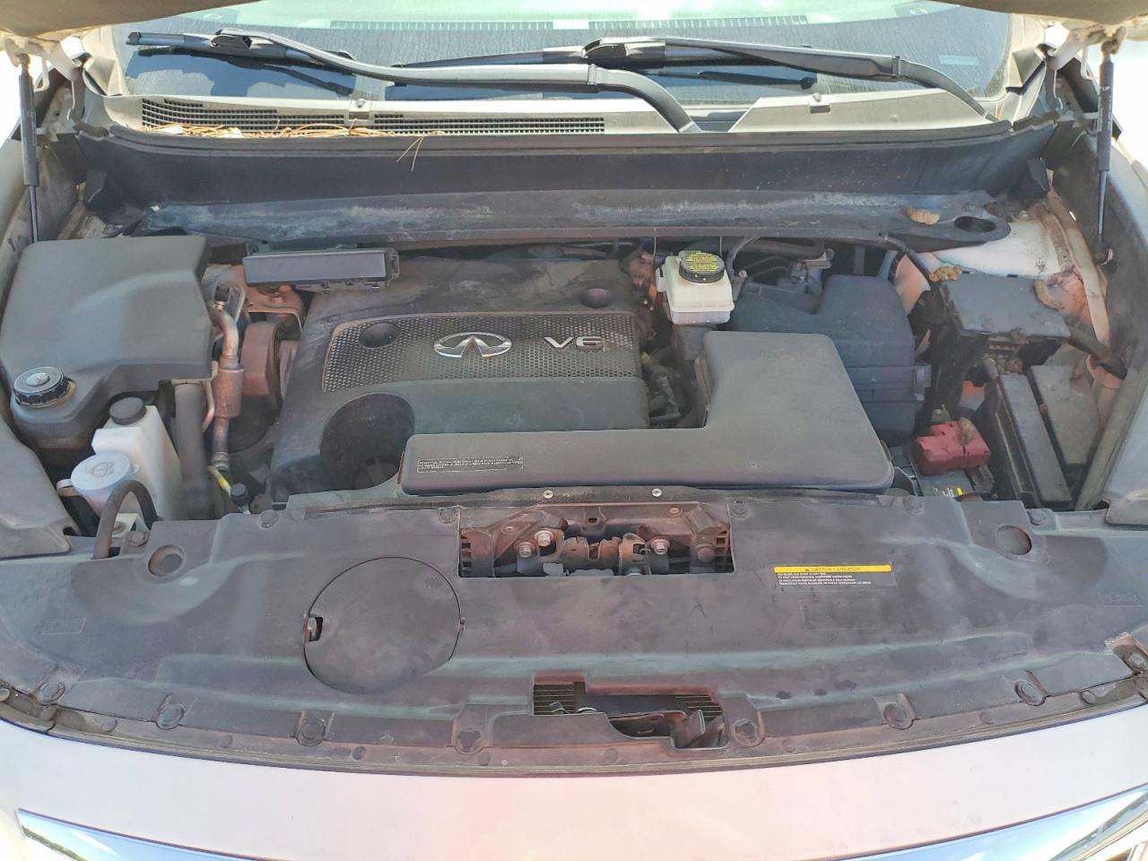 2015 Infiniti Qx60 Base White vin: 5N1AL0MN0FC537018