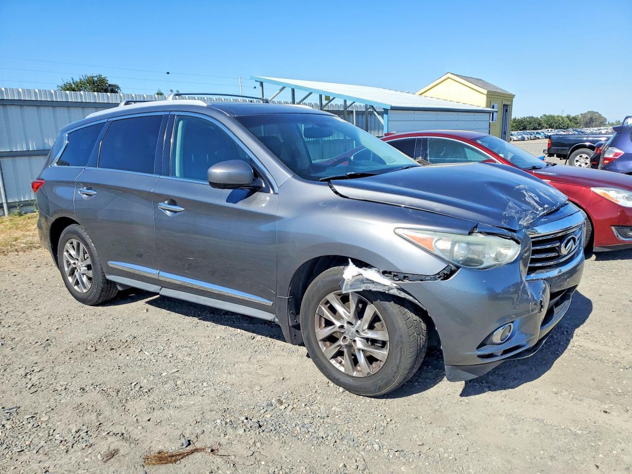 2015 Infiniti Qx60 Base Серый vin: 5N1AL0MN0FC545541