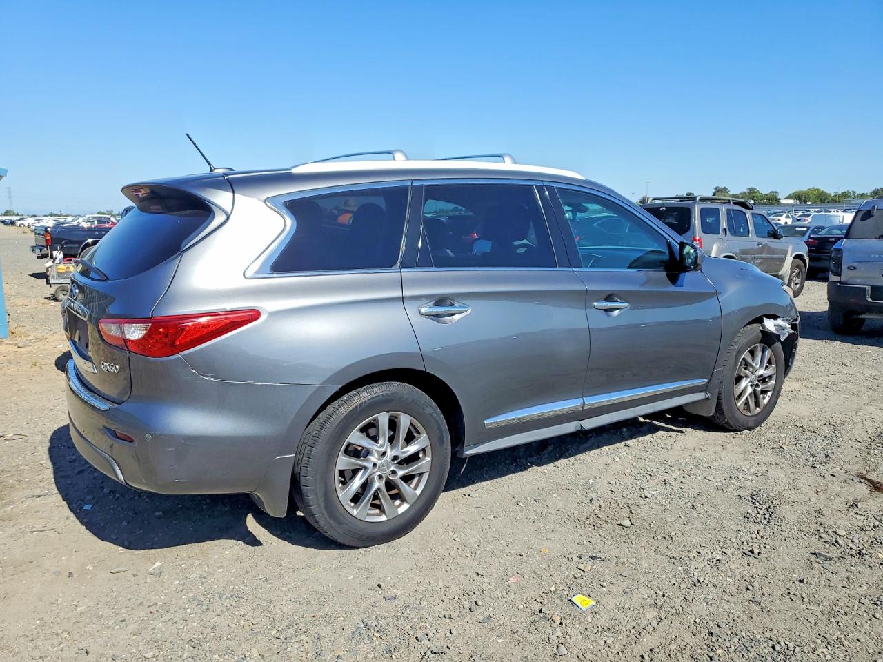 2015 Infiniti Qx60 Base Серый vin: 5N1AL0MN0FC545541