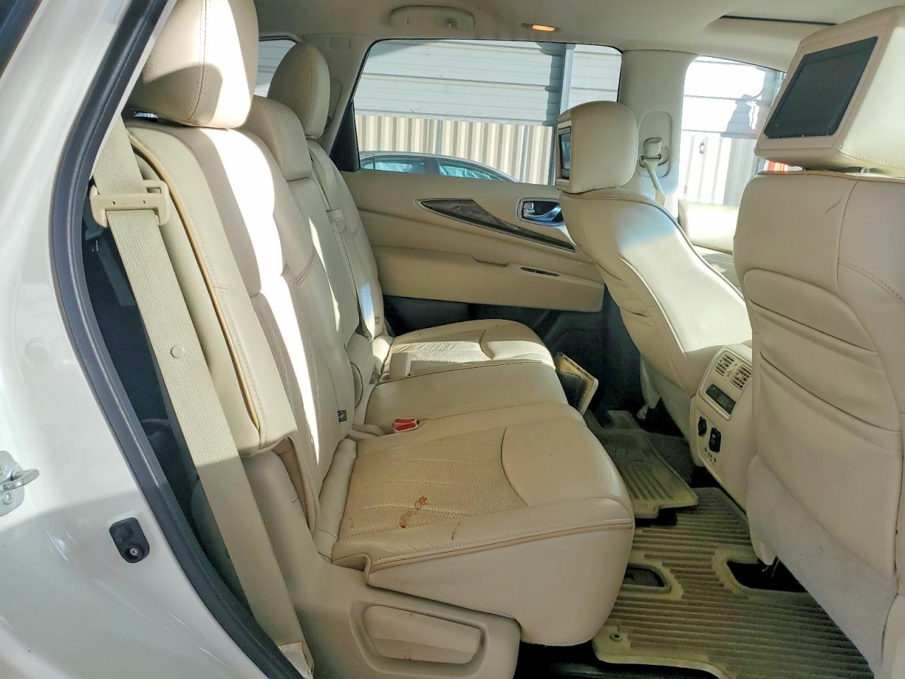 2015 Infiniti Qx60 Base White vin: 5N1AL0MN0FC545930
