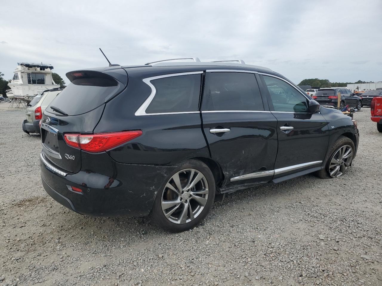 2015 Infiniti Qx60 Black vin: 5N1AL0MN0FC550500