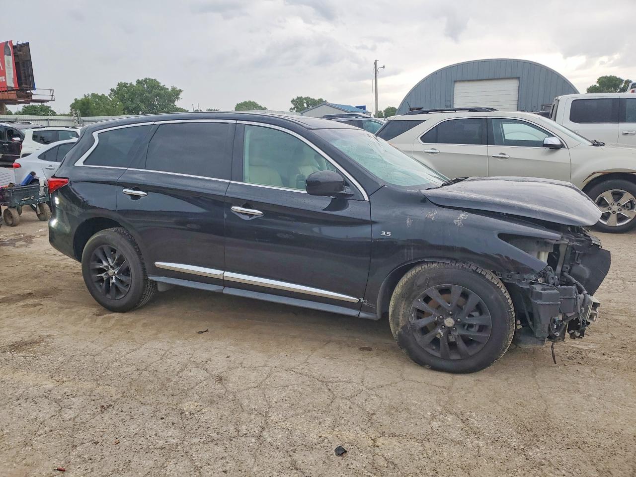 2015 Infiniti Qx60 Base Black vin: 5N1AL0MN0FC550934