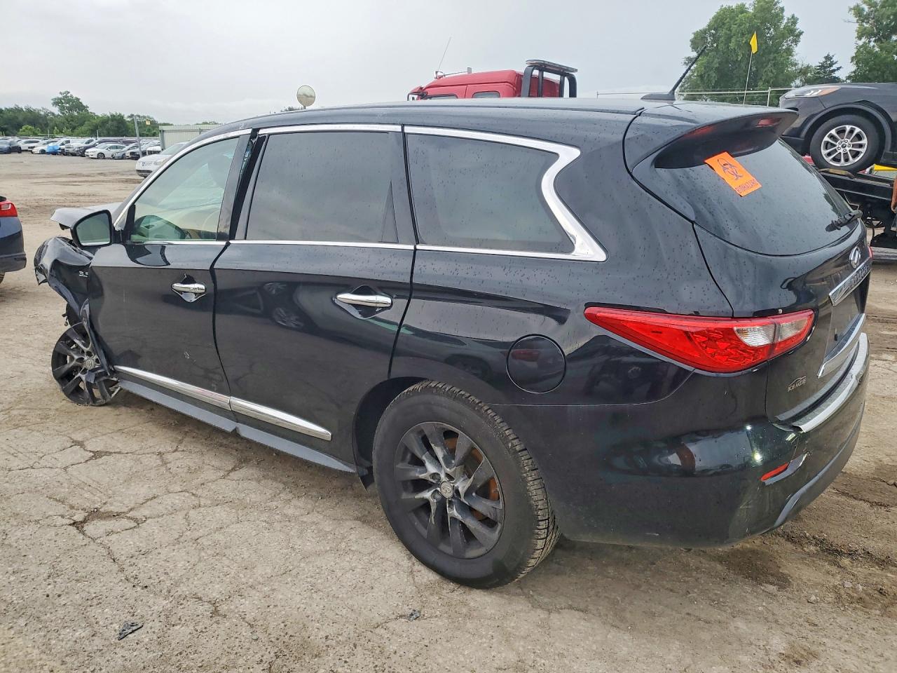 2015 Infiniti Qx60 Base Black vin: 5N1AL0MN0FC550934