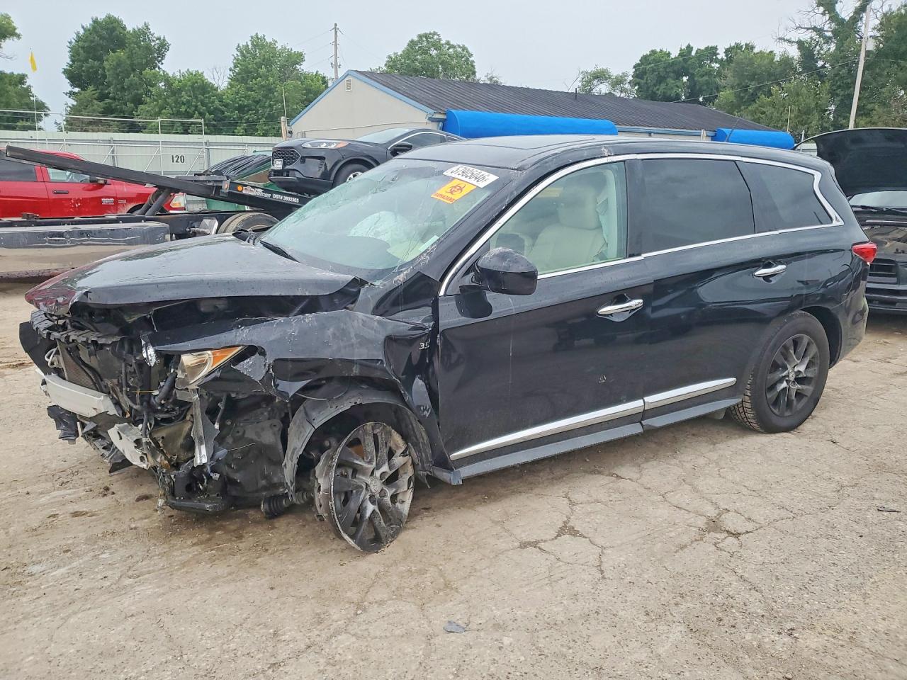2015 Infiniti Qx60 Base Черный vin: 5N1AL0MN0FC550934