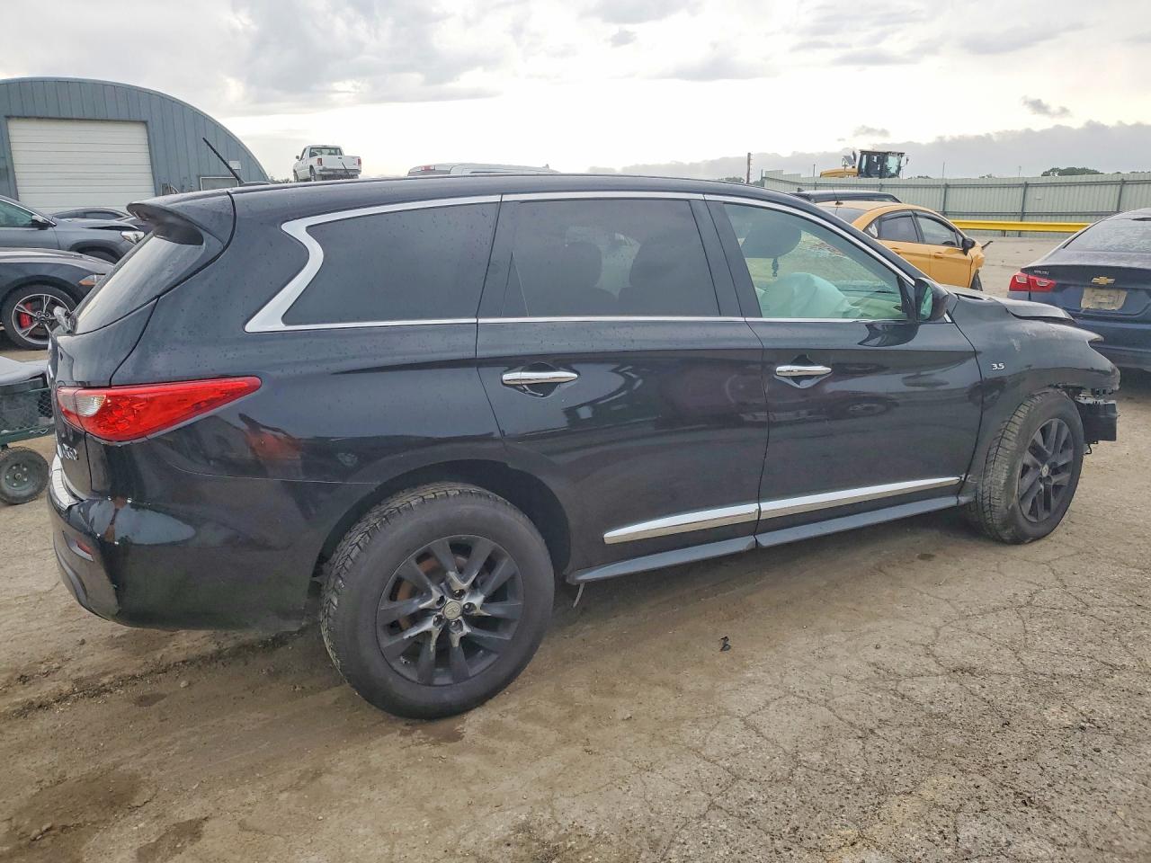2015 Infiniti Qx60 Base Black vin: 5N1AL0MN0FC550934