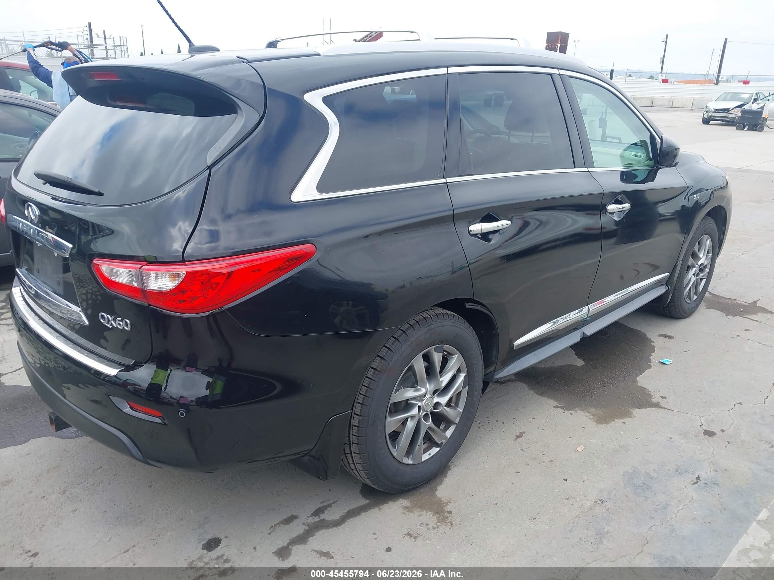 2015 Infiniti Qx60   Черный vin: 5N1AL0MN0FC556233