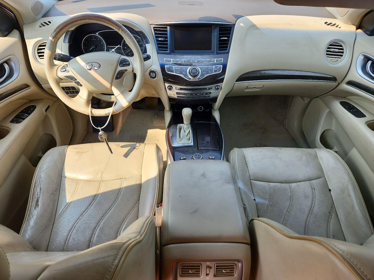 2013 Infiniti Jx35 Base White vin: 5N1AL0MN1DC316797