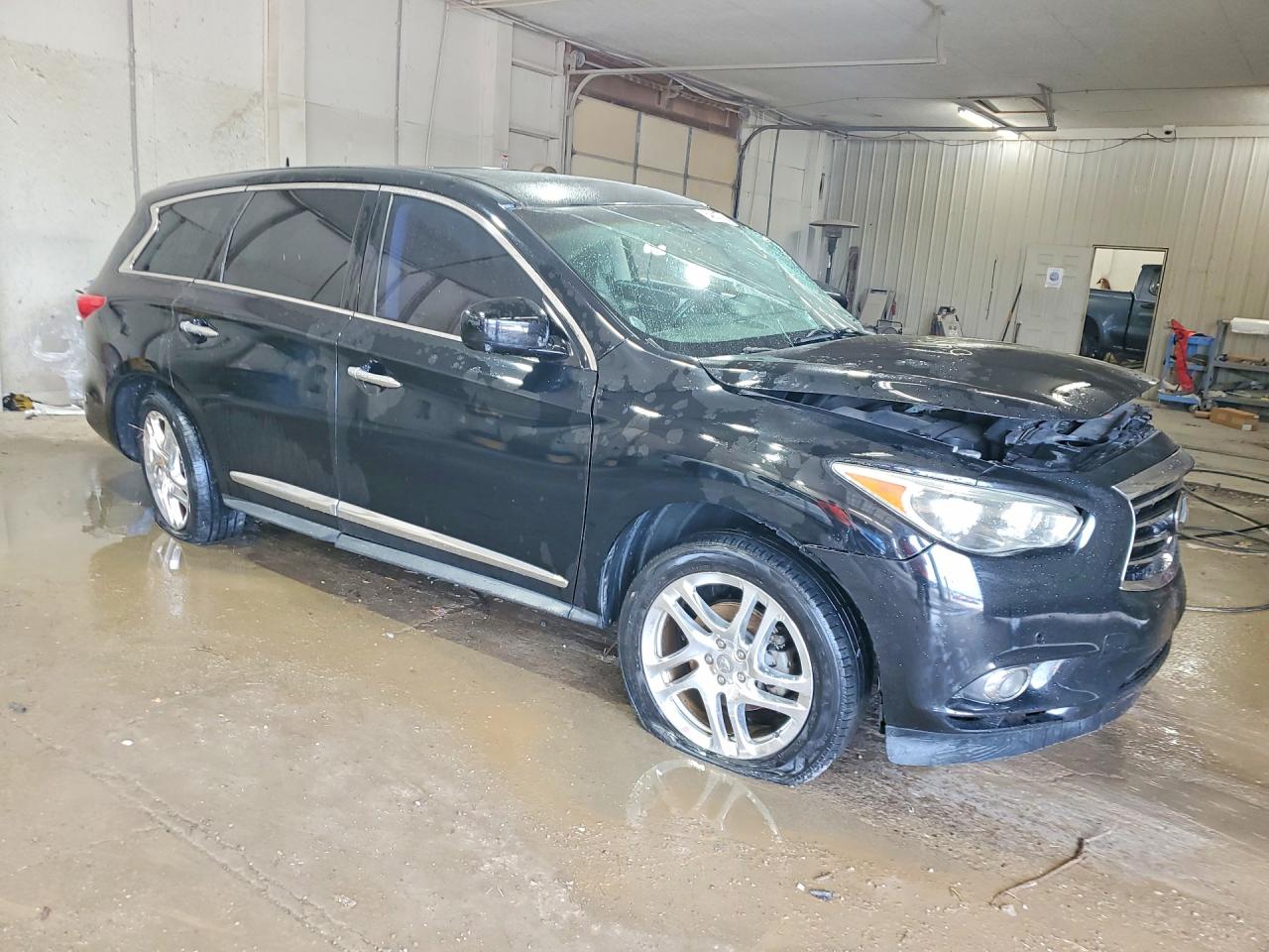 2013 Infiniti Jx35 Base Black vin: 5N1AL0MN1DC320882