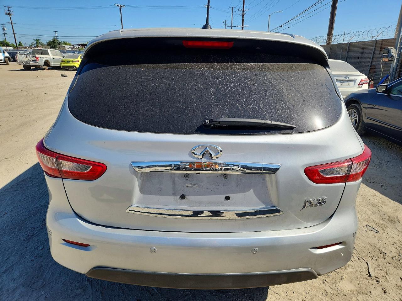 2013 Infiniti Jx35 Base Silver vin: 5N1AL0MN1DC322552