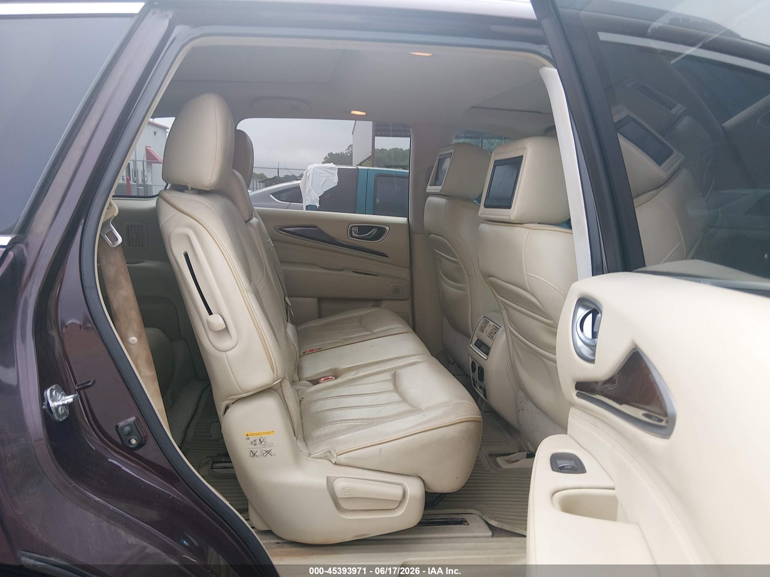 2013 Infiniti Jx35   Champagne vin: 5N1AL0MN1DC336936