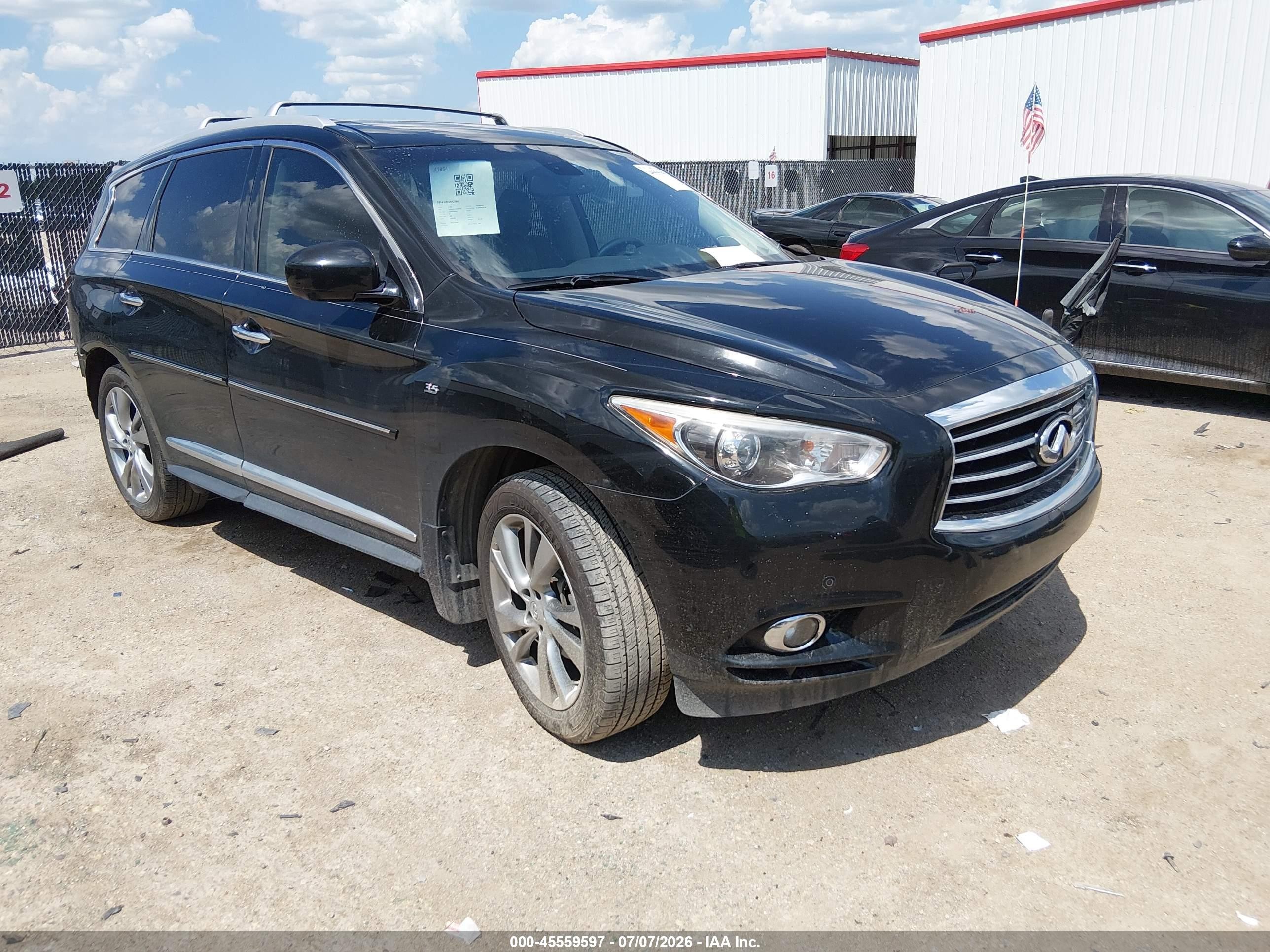 2014 Infiniti Qx60   Black vin: 5N1AL0MN1EC503930