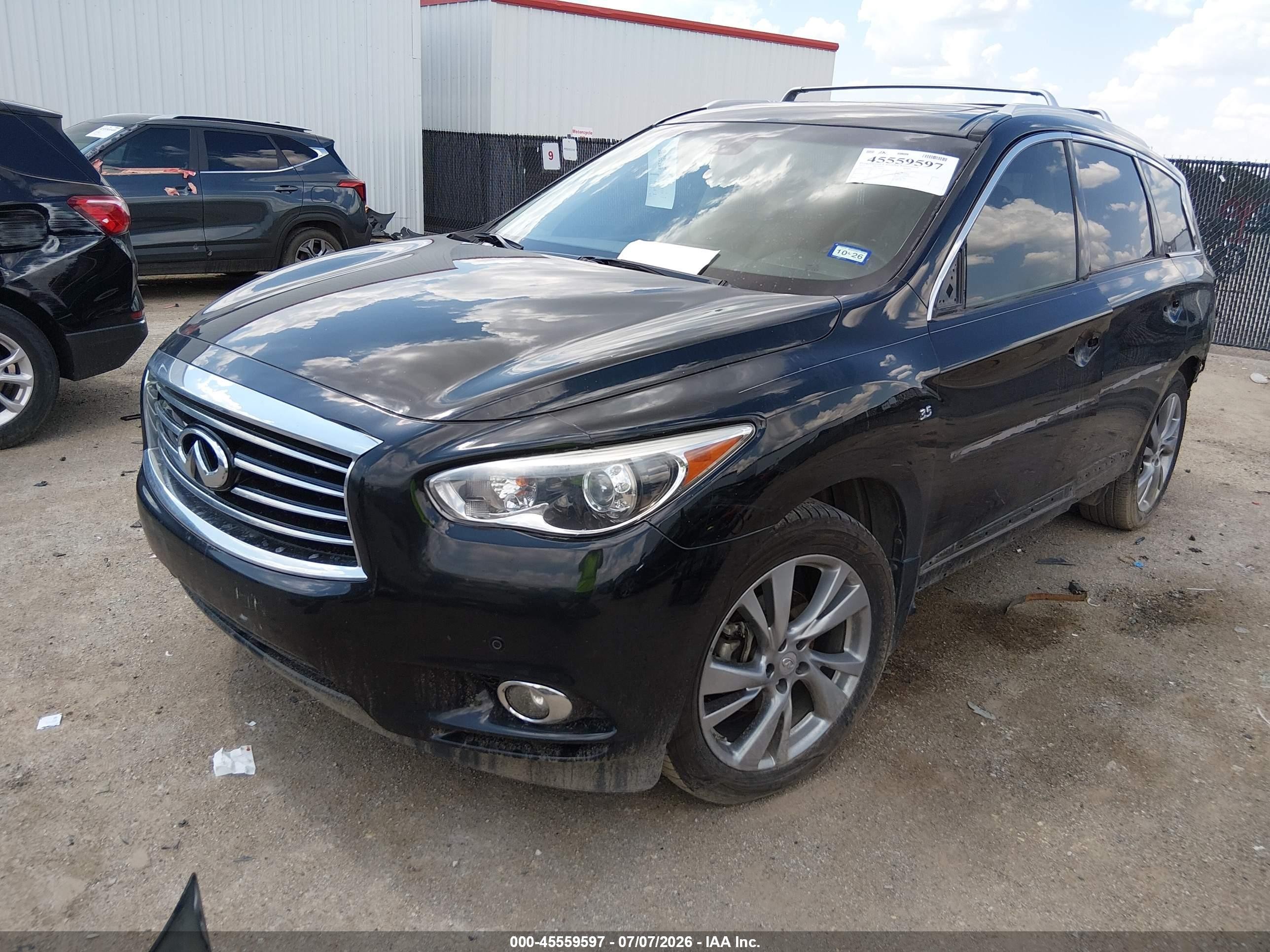2014 Infiniti Qx60   Black vin: 5N1AL0MN1EC503930