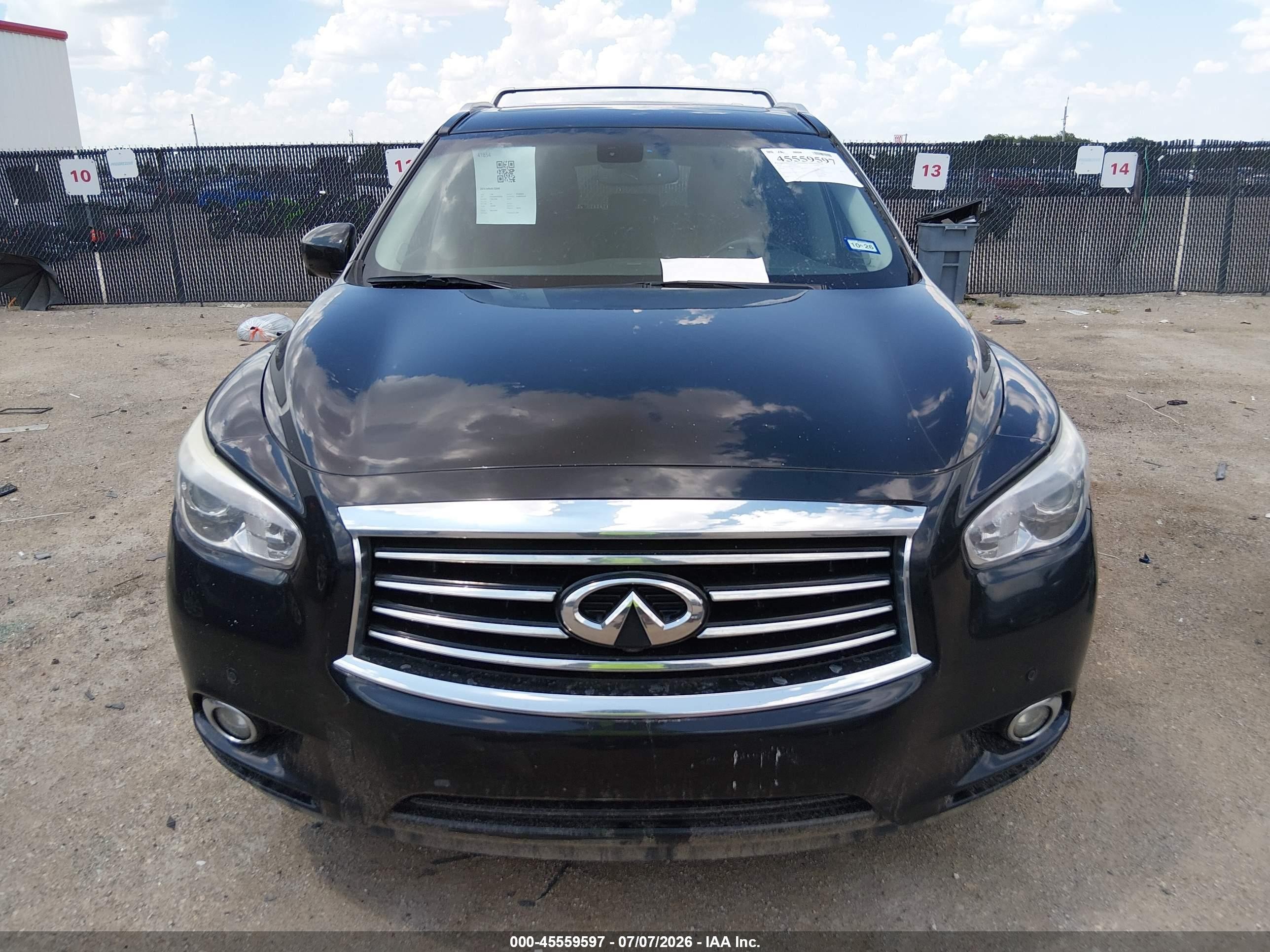 2014 Infiniti Qx60   Black vin: 5N1AL0MN1EC503930