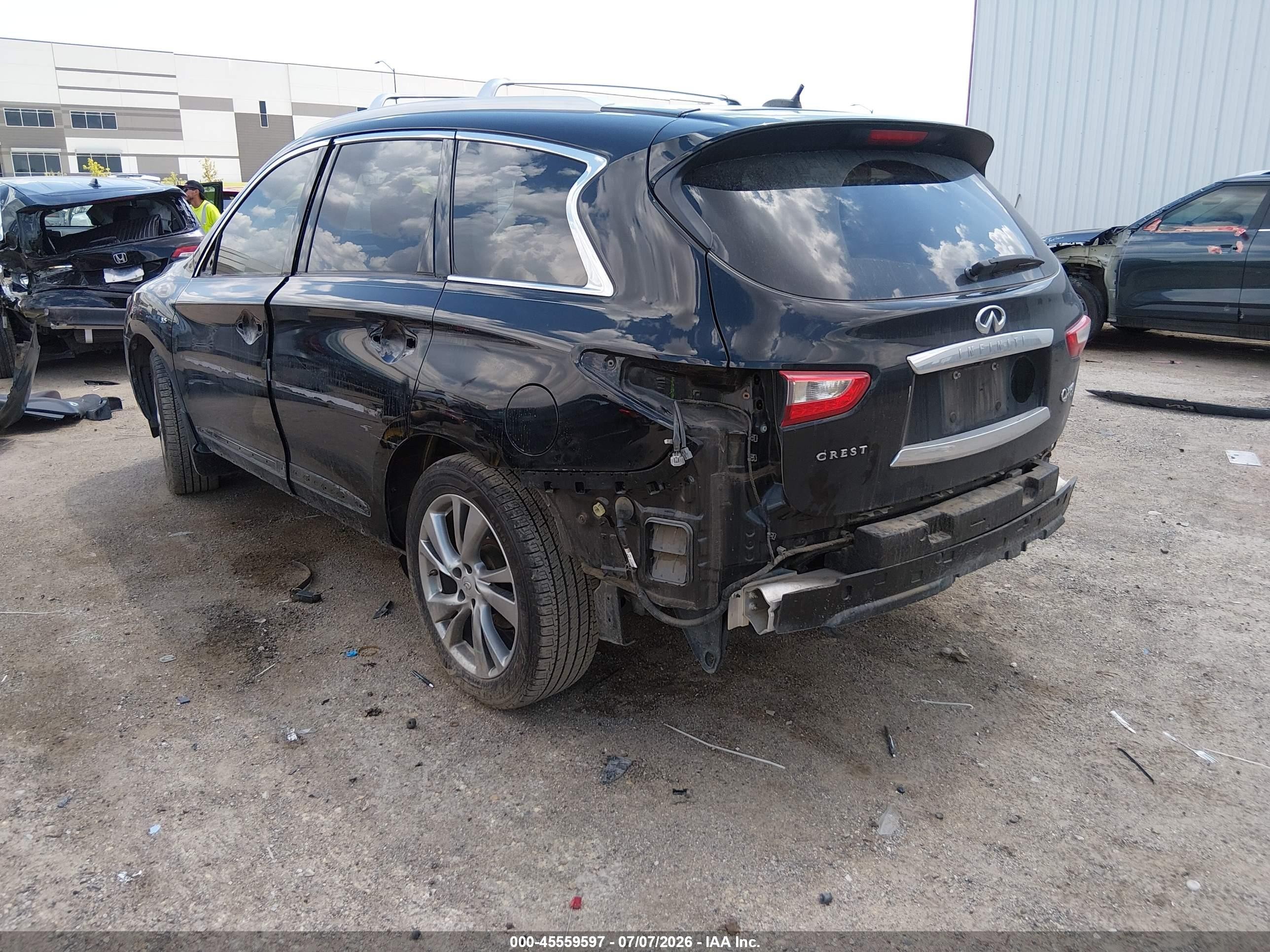 2014 Infiniti Qx60   Black vin: 5N1AL0MN1EC503930
