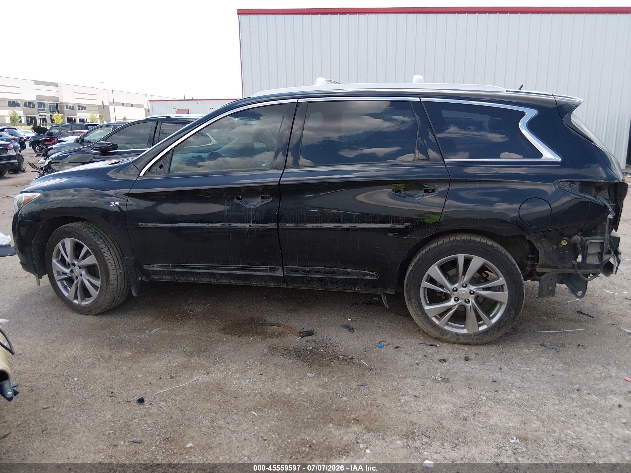 2014 Infiniti Qx60   Black vin: 5N1AL0MN1EC503930