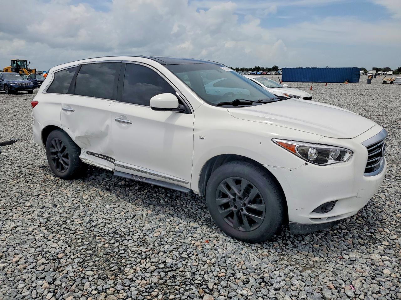 2014 Infiniti Qx60 Base Белый vin: 5N1AL0MN1EC506066